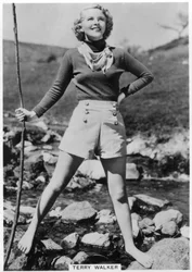 Terry Walker, attrice cinematografica americana, c1936-c1939