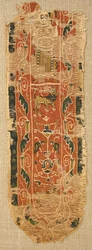 Frammento di tessuto, bizantino