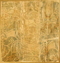 Frammento di tessuto, bizantino, VIII secolo