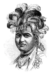 Thayendaneega, un capo Mohawk, 1848