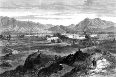 La guerra afgana: Jalalabad da Pipers Hill, Afghanistan, 1879