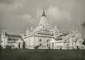 La pagoda di Anauda, Pagau, 1900