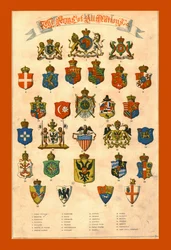 Gli stemmi di tutte le nazioni, 1858.