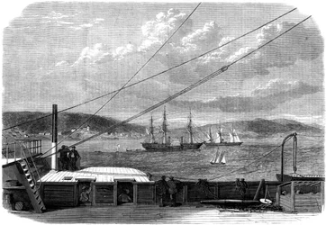 Spedizione del telegrafo atlantico, Content Bay, Terranova, 1866