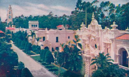 Il viale dei palazzi, c1935