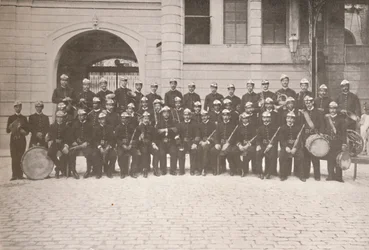 La banda dei vigili del fuoco di Rio, 1914