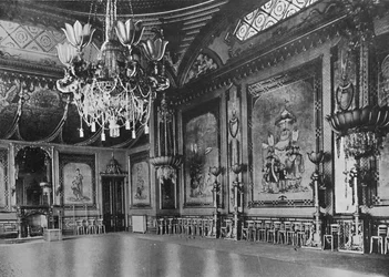 La sala dei banchetti come è oggi, 1939