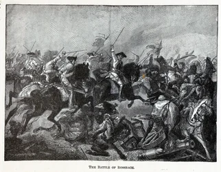 La battaglia di Rossbach, 1882