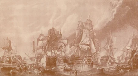 La battaglia di Trafalgar, 1805, 1896
