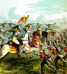La battaglia di Waterloo, 1815, c1850s