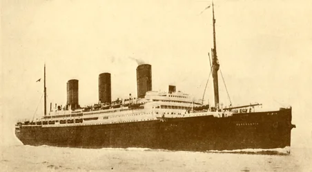 La Berengaria Cunard Line, 52.700 tonnellate, c1930