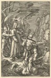 Il tradimento di Cristo, dalla Passione di Cristo, ca. 1598-1617