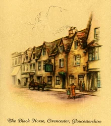 Il Cavallo Nero, Cirencester, Gloucestershire, 1936