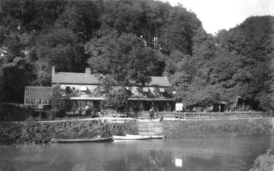 The Black Rabbit Hotel, Arundel, West Sussex, circa 1900-1920
