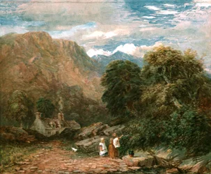 I raccoglitori di more, c1850, c1900