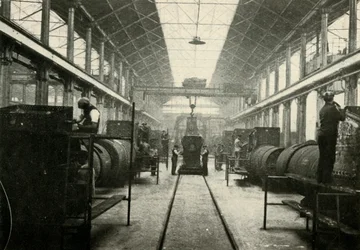 La fabbrica di caldaie, Officine locomotive, Swindon, c1930