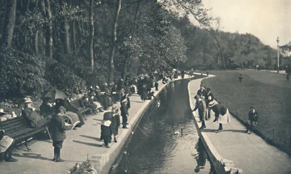 Il ruscello, Giardini inferiori, c1910