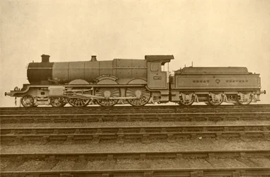 Il Castello di Caerphilly 4-6-0, Great Western Railway, 1930