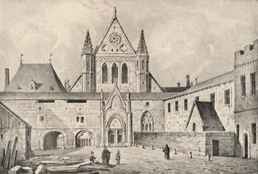 Il monastero carmelitano sulla Rue d