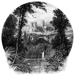 La cattedrale, Lincoln, Inghilterra