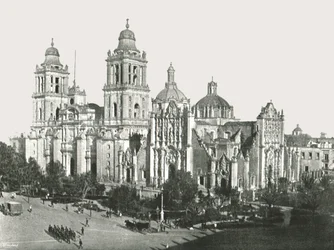 La Cattedrale, Città del Messico, Messico, 1895