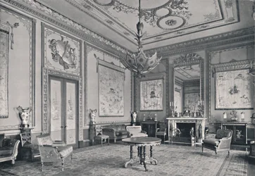 La Sala Centrale, Buckingham Palace, Angolo Nord-Ovest, 1939