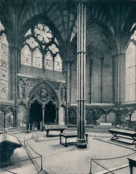 La Sala Capitolare, Westminster, 1902