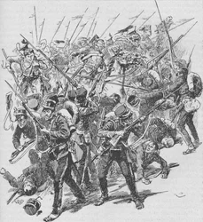 La carica dei lancieri austriaci