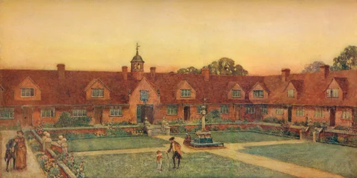 Le Churchill Cottage Homes, Somerset. Silcock e Reay, architetti, 1907