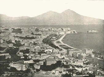 La Città, la Baia e il Vesuvio, Napoli, Italia
