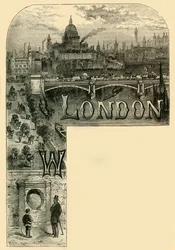La città di Londra, c1872