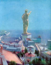 Il Colosso di Rodi, Grecia, 1933-1934
