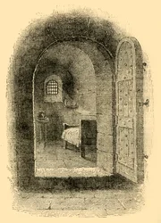 La cella dei condannati a Newgate