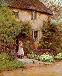 La porta del cottage