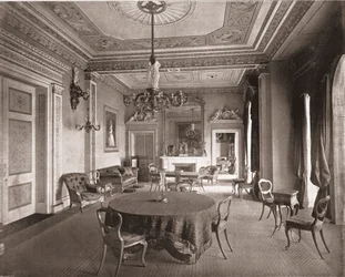 La sala del consiglio, Osborne House, East Cowes, Isola di Wight, 1894