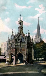 La Croce e la Cattedrale, Chichester, West Sussex, inizio XX secolo