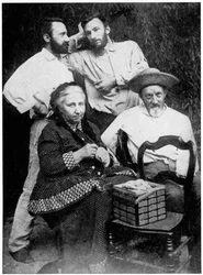 La famiglia Curie, fine 19º secolo