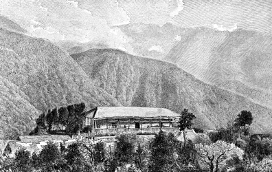 La Hacienda Cussillani, Yungas, Bolivia, 1895