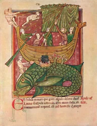 I pericoli del mare MS. Harl. 4751, XIII secolo, 1902