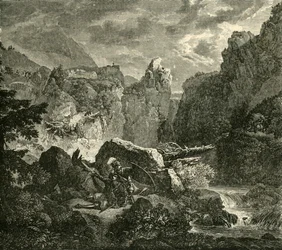 La morte di Rolando a Roncisvalle, 778 d.C., 1890