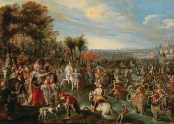 La partenza di Annibale, inizio XVIII secolo