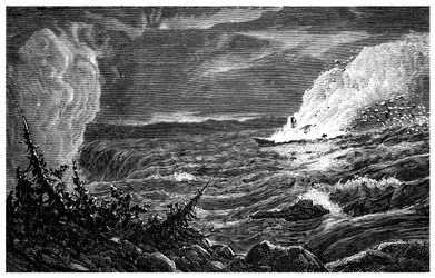La distruzione della Caroline, 1837, c. 1860