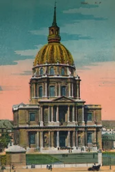 La cupola degli Invalides, Parigi, c1920