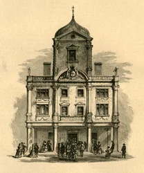 Il Teatro dei Giardini del Dorset, Whitefriars, 1897