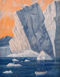 La Nascita Drammatica di un Enorme Iceberg, 1935