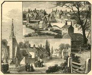 La Fontana. Strada a Broseley, 1898