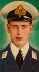 Il Duca di Kent quando era un guardiamarina nella Royal Navy, c1920s