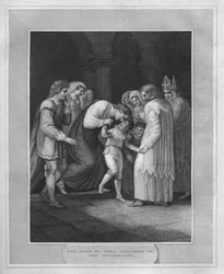 Il Duca di York consegnato agli Arcivescovi, 1838