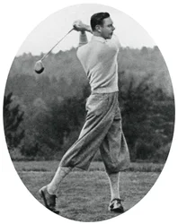 Il Duca di York che gioca a golf nel 1934, 1937