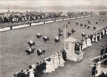 Il traguardo per la Royal Hunt Cup, c1903